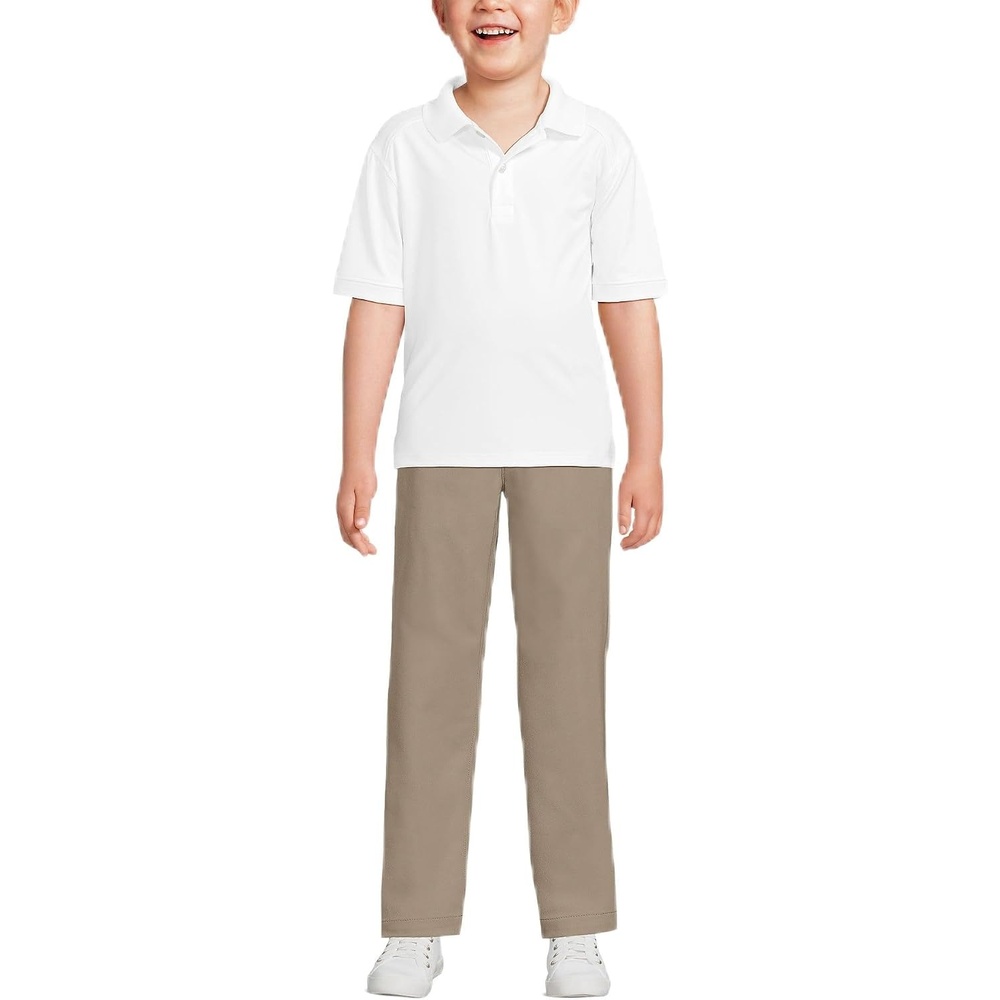 image:imageSchool Uniform Kids Short Sleeve Rapid Dry Polo ShirtWhite