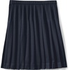 Lands’ End School Uniform Girls Solid Pleated Skirt Below the Knee(Classic Navy)