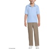 School Uniform Kids Short Sleeve Rapid Dry Polo Shirt(Blue)