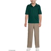 School Uniform Kids Short Sleeve Rapid Dry Polo Shirt(Evergreen)