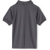 School Uniform Kids Short Sleeve Rapid Dry Polo Shirt(Soapstone)