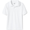 School Uniform Kids Short Sleeve Rapid Dry Polo Shirt(White)