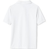 School Uniform Kids Short Sleeve Rapid Dry Polo Shirt(White)