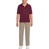 School Uniform Kids Short Sleeve Rapid Dry Polo Shirt(Burgundy)