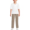 School Uniform Kids Short Sleeve Rapid Dry Polo Shirt(White)