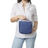 Lands’ End Small Hanging Toiletry Bag for Travel, Canvas Hanging Dopp Kit Hygiene Bag (Navy)(Navy)