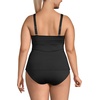 Lands’ End Women’s Chlorine Resistant Wrap Tankini Swimsuit Top