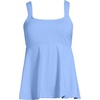Lands’ End Women’s Flutter Tankini Top(Clear Blue Sky)