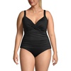 Lands’ End Women’s Chlorine Resistant Wrap Tankini Swimsuit Top