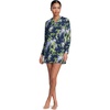 Navy/White Blooms