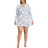 White/Blue Toile
