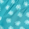 Lands’ End Girls Tough Cotton Novelty Leggings(Floral/Baltic Teal)