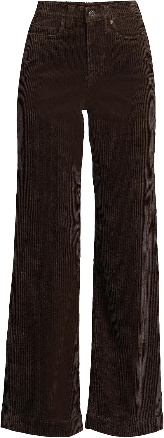 image:imageWomens Tencel Fiber High Rise Wide Leg PantsRich Coffee