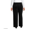 Women’s Tencel™ Fiber High Rise Wide Leg Pants(Black)