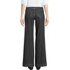 Women’s Tencel™ Fiber High Rise Wide Leg Pants(Black Stone Wash)