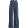 Women’s Tencel™ Fiber High Rise Wide Leg Pants(Dusty Indigo)