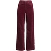 Women’s Tencel™ Fiber High Rise Wide Leg Pants(Rich Burgundy)