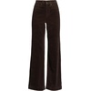 Women’s Tencel™ Fiber High Rise Wide Leg Pants(Rich Coffee)