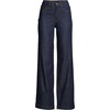 Women’s Tencel™ Fiber High Rise Wide Leg Pants(River Rinse)