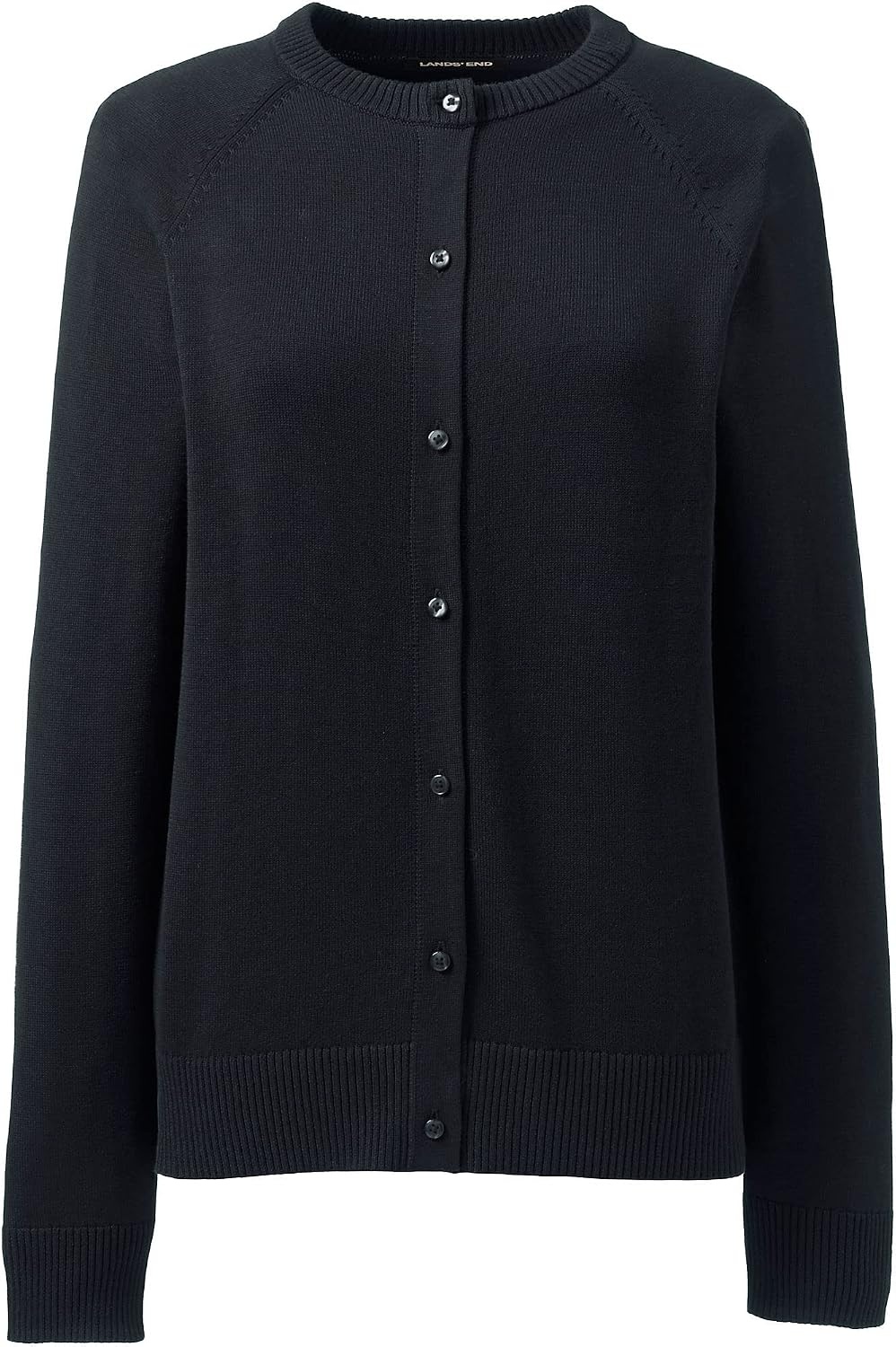 image:imageSchool Uniform Young Womens Cotton Modal Cardigan SweaterBlack