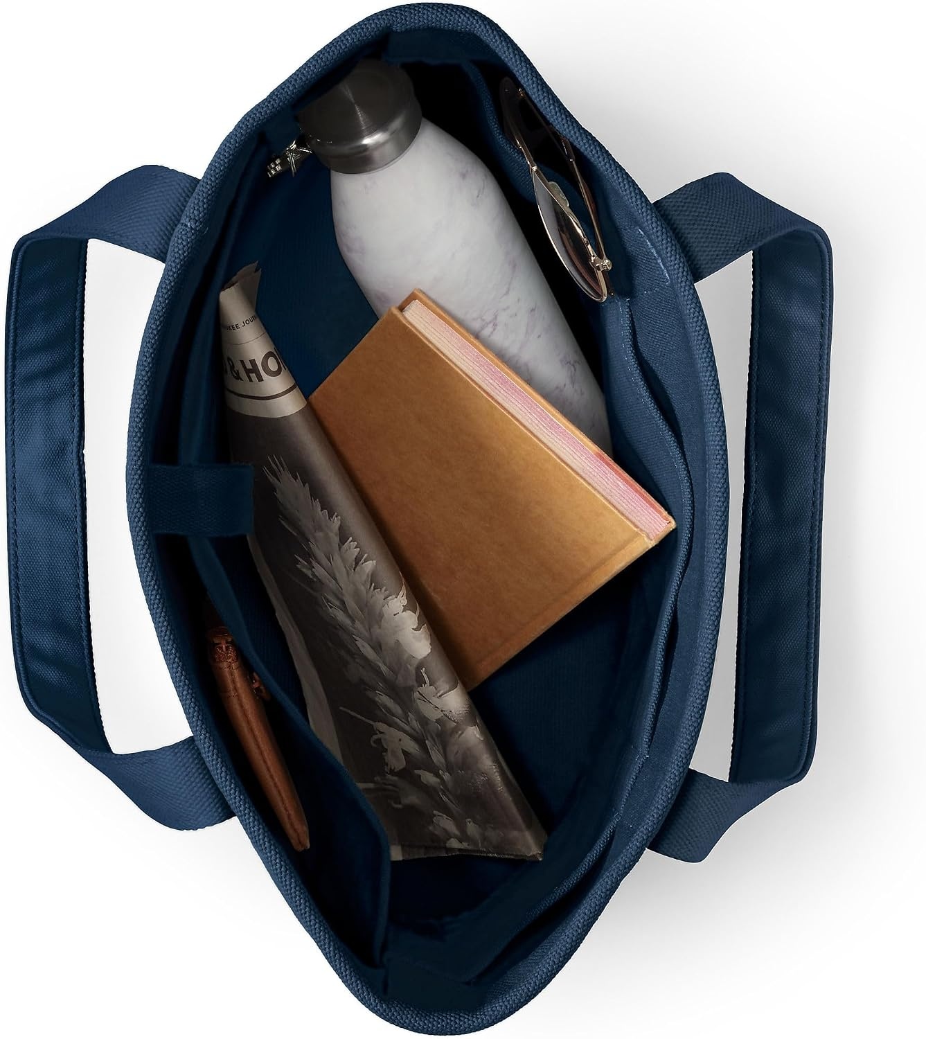 image:imageLands End Open Canvas ToteRadiant Navy