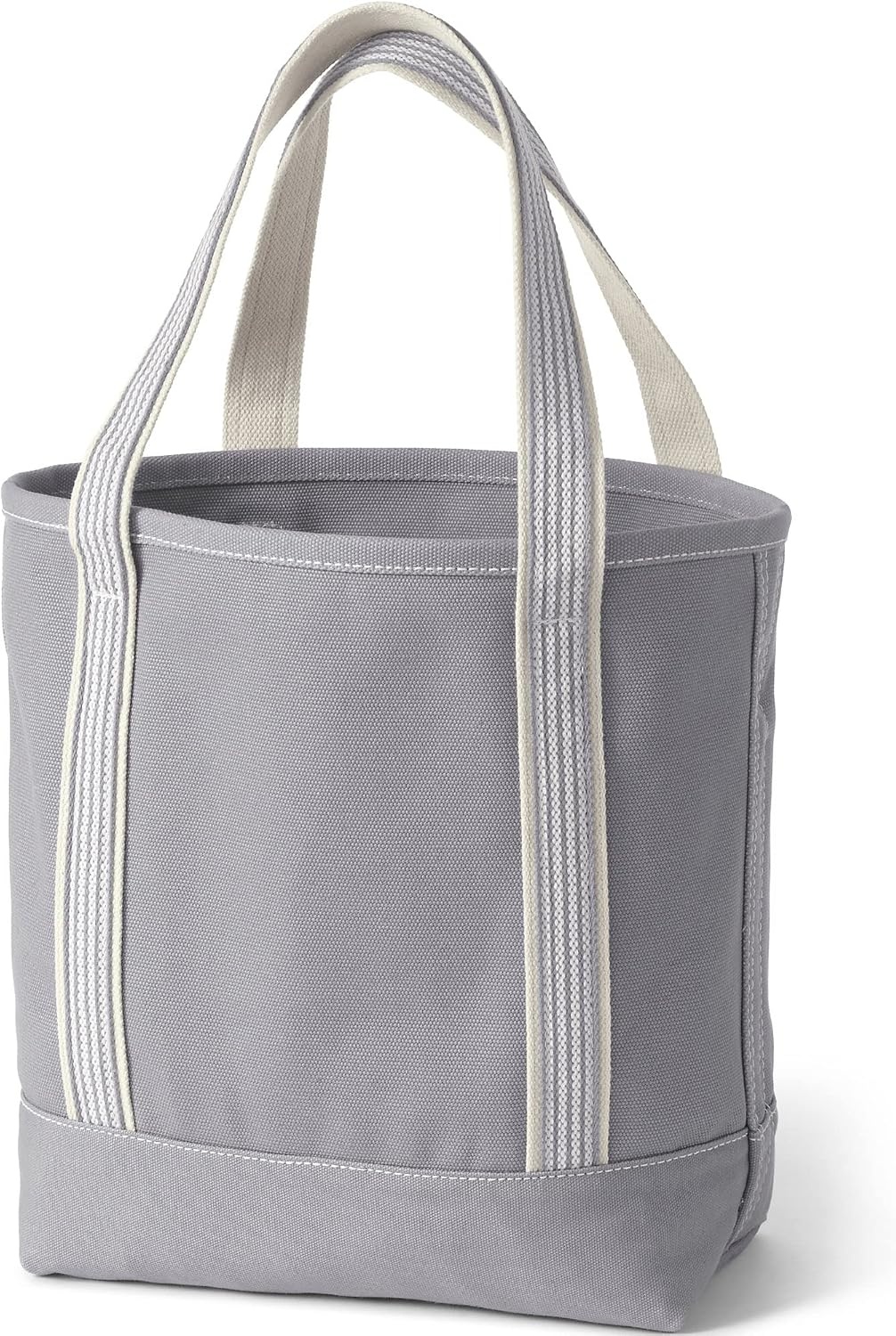 image:imageLands End Open Canvas ToteSilver Graphite