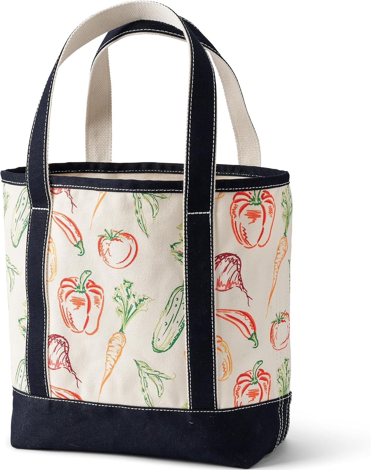image:imageLands End Open Canvas ToteVegetable MultiNatural
