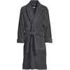 Lands’ End Men’s Calf Length Terry Robe(Charcoal)