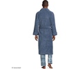Lands’ End Men’s Calf Length Terry Robe(Nightfall Blues)