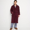 Lands’ End Men’s Calf Length Terry Robe(Rich Burgundy)