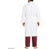 Lands’ End Men’s Calf Length Terry Robe(White)