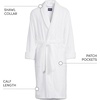 Lands’ End Men’s Calf Length Terry Robe(White)