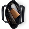 Lands’ End Open Canvas Tote(Black/Black)