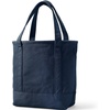 Lands’ End Open Canvas Tote(Radiant Navy)