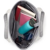 Lands’ End Open Canvas Tote(Silver Graphite)