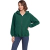 Lands’ End Women’s Anyweather RainDefense Fleece Full Zip Jacket(Pine)