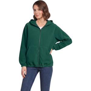 Lands’ End Women’s Anyweather RainDefense Fleece Full Zip Jacket(Pine)