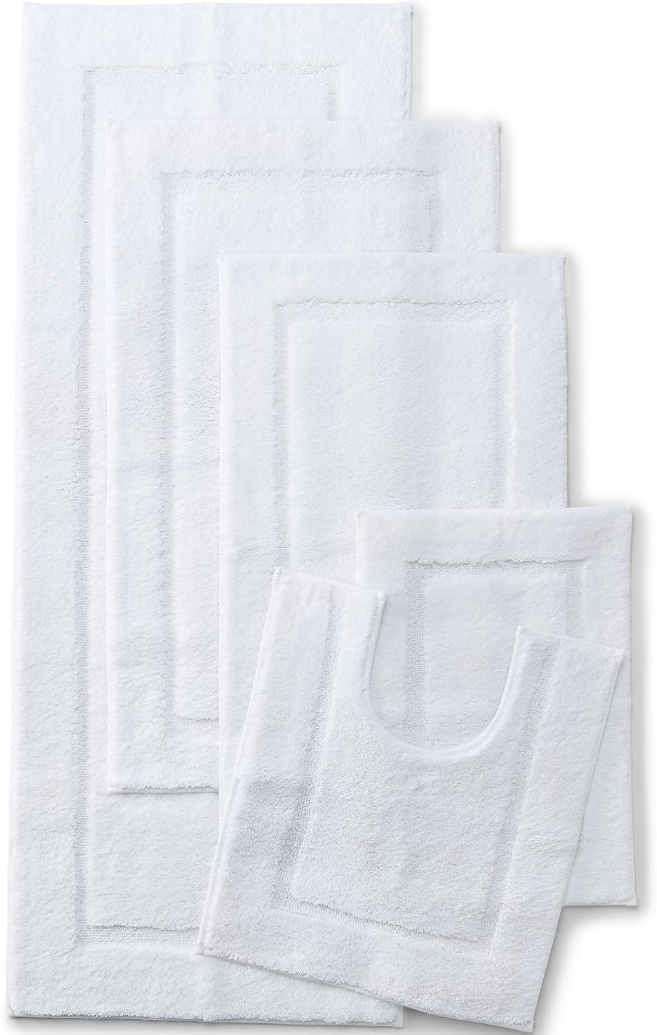image:imageLands End Cotton NonSkid Small Bath Rug 16x23 16 x 23 ToastWhite