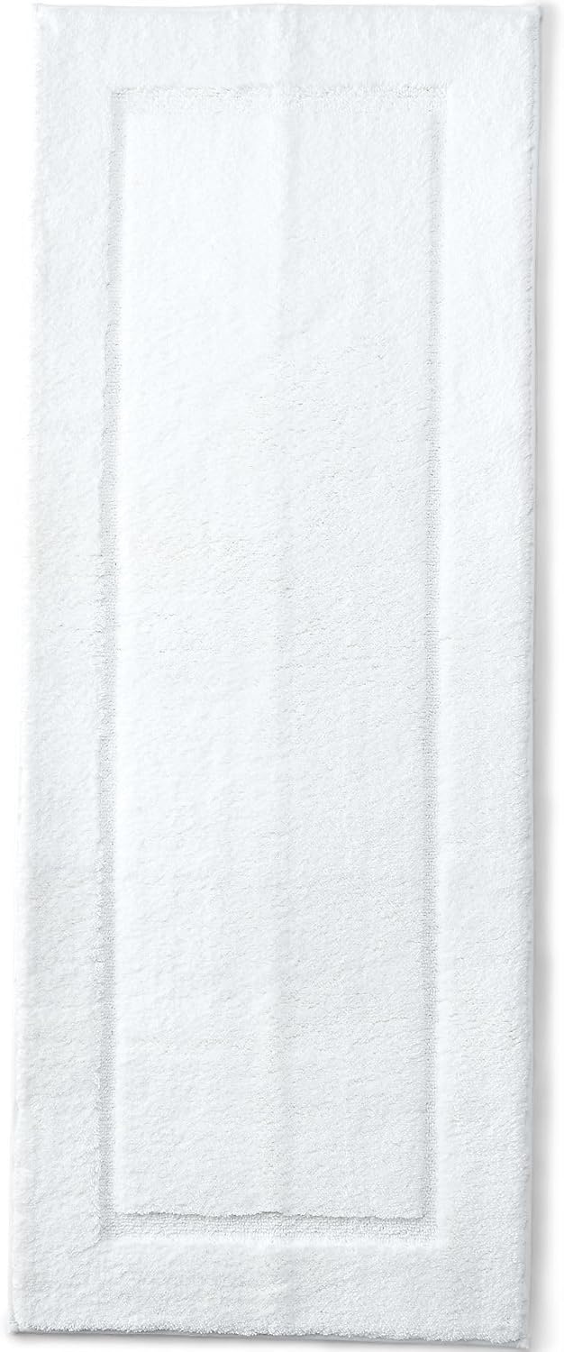 image:imageLands End Cotton NonSkid Small Bath Rug 16x23 16 x 23 ToastWhite