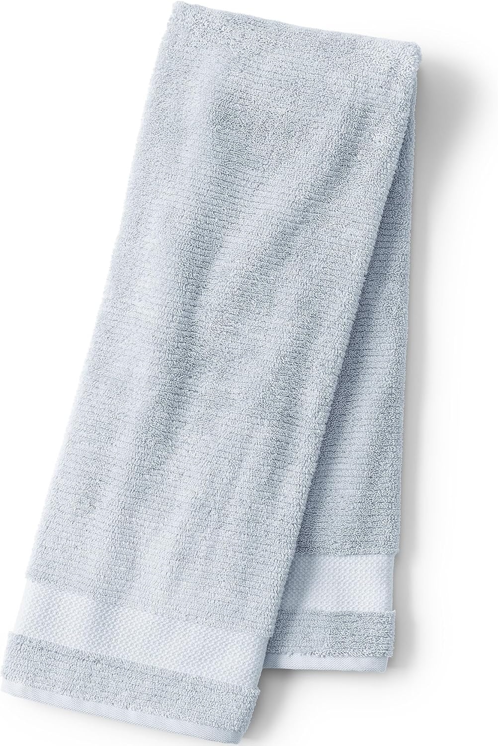 image:imageLands End Organic Cotton 6Piece Towel Set Towel Set 6 Piece Ivory LatteSky Fog