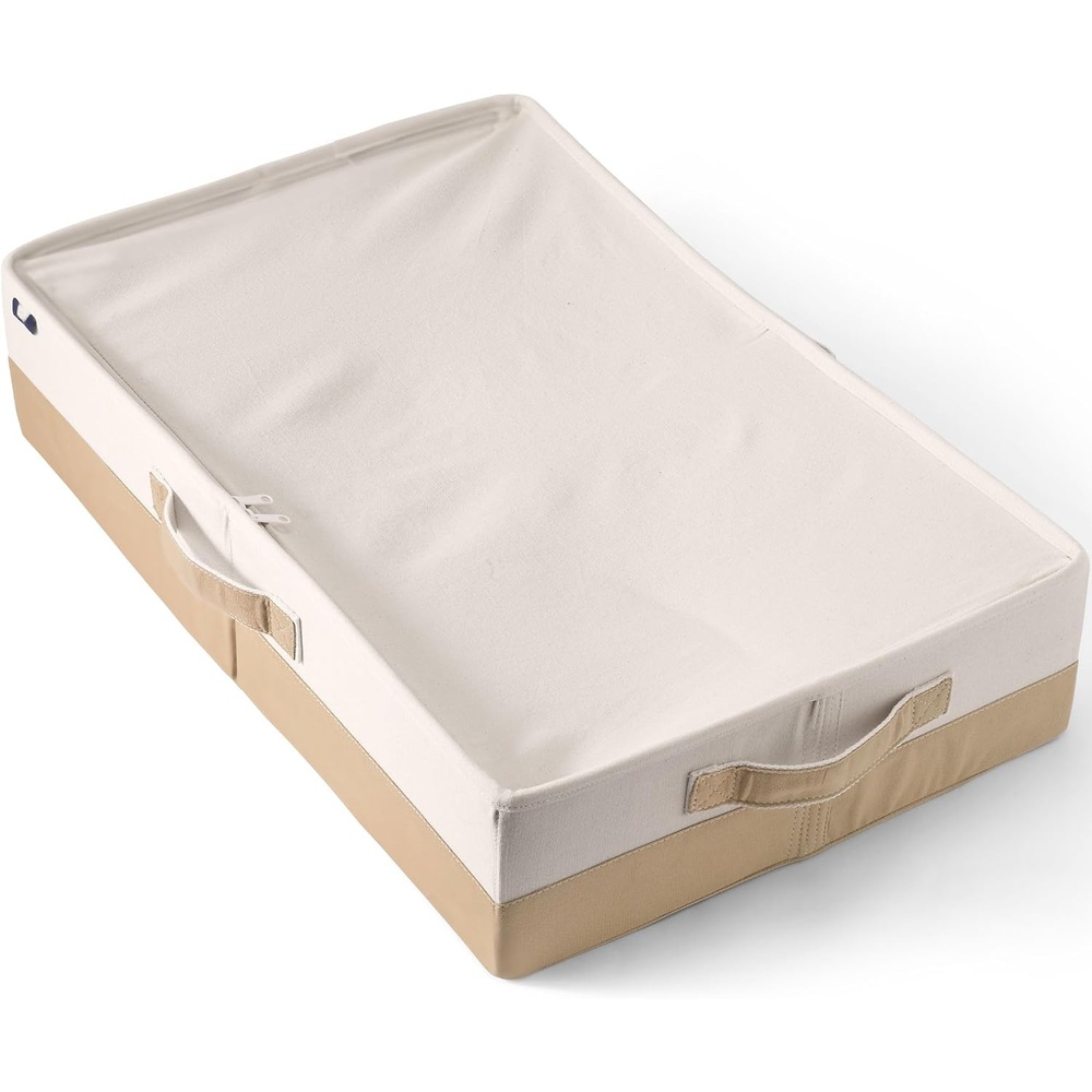 image:imageCanvas Under Bed Storage Organizer One Size NaturalCafe Au LaitNaturalCafe Au Lait