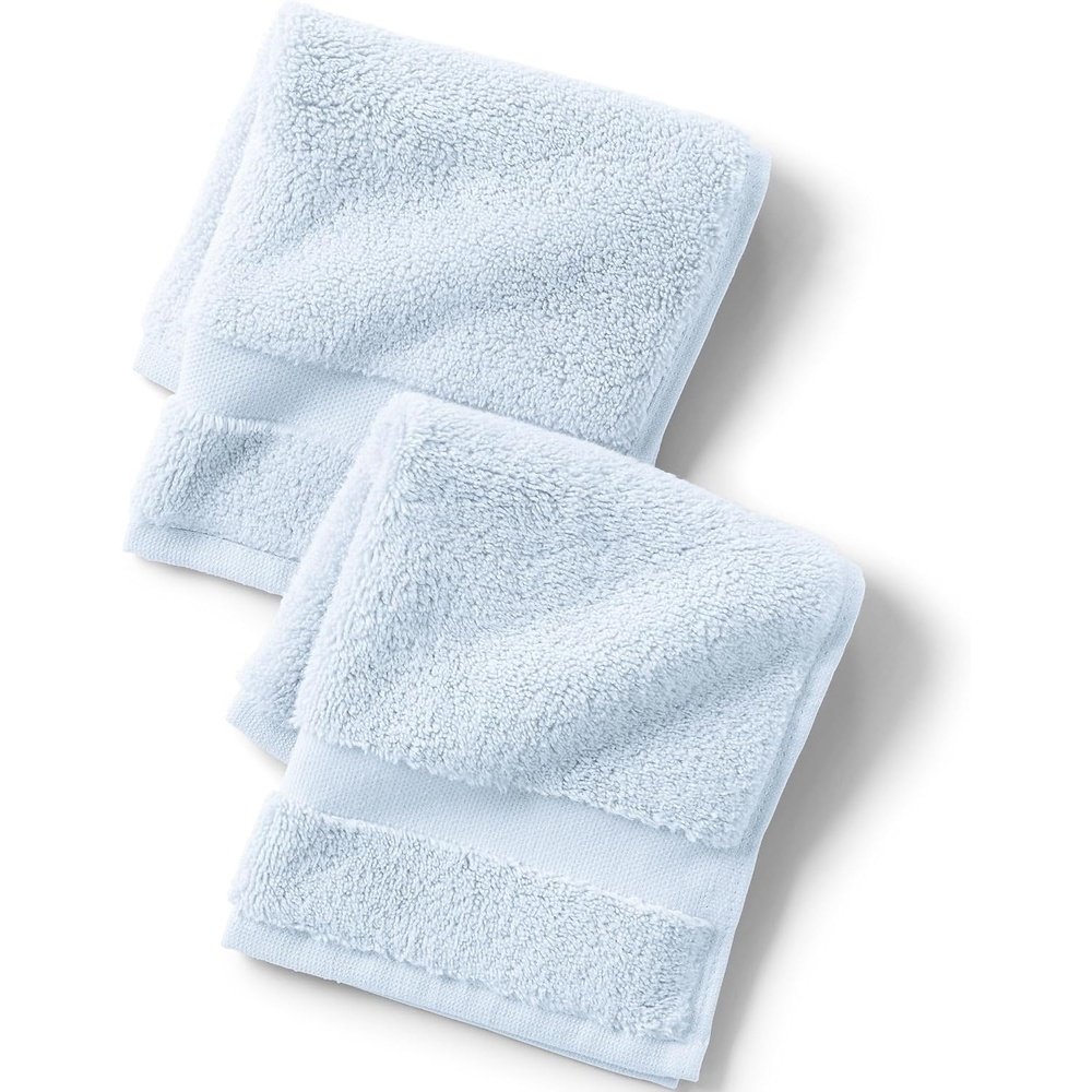 image:imageEssential Cotton 2Piece Washcloth Set Washcloth Set 2 Piece Antique NavyClearlake Blue