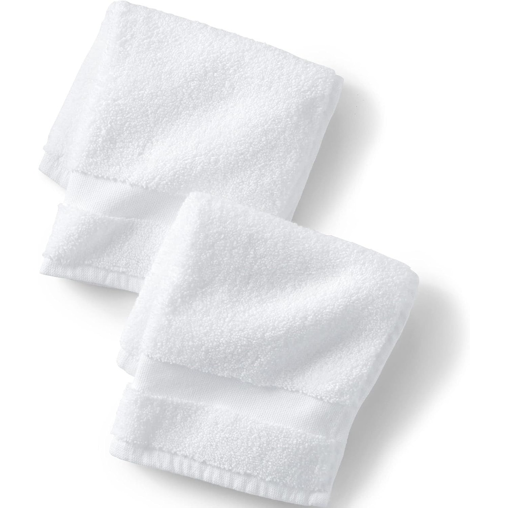 image:imageEssential Cotton 2Piece Washcloth Set Washcloth Set 2 Piece Antique NavyWhite