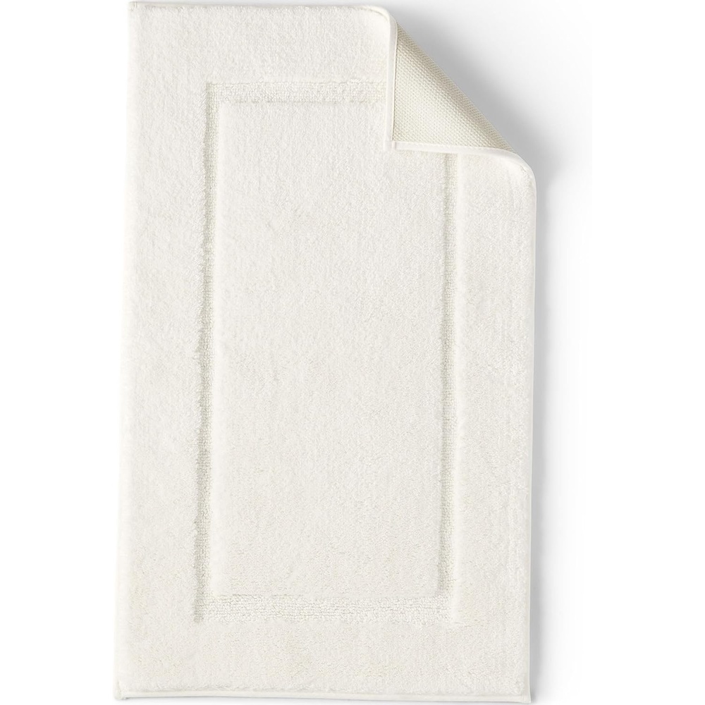 image:imageLands End Cotton NonSkid Small Bath Rug 16x23 16 x 23 ToastIvory