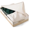 Canvas Under Bed Storage Organizer One Size Natural/Cafe Au Lait(Natural/Cafe Au Lait)