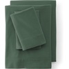 Comfy Super Soft Cotton Flannel Flat Bed Sheet – 5oz Queen Cypress Green(Cypress Green)