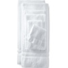 Essential Cotton 2-Piece Washcloth Set Washcloth Set, 2 Piece Antique Navy(White)