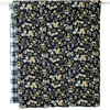 Lands’ End 300 Thread Count Cotton Smooth Percale Printed Comforter King Radiant Navy Floral(Radiant Navy Floral)