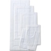 Lands’ End Cotton Non-Skid Small Bath Rug 16×23 16″ x 23″ Toast(White)
