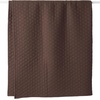 Lands’ End Embroidered Diamond Double Voile Quilt Twin Antique Navy(Dark Walnut Brown)